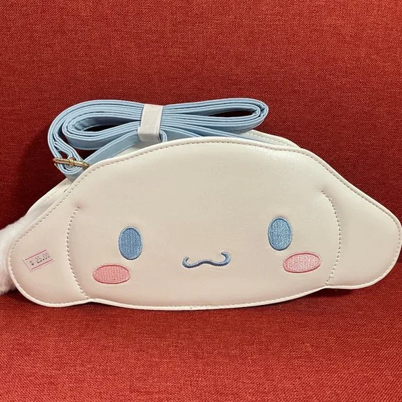 Cinnamoroll Crossbody Purse w/ Plush Zipper Tail - Picture 1 of 1